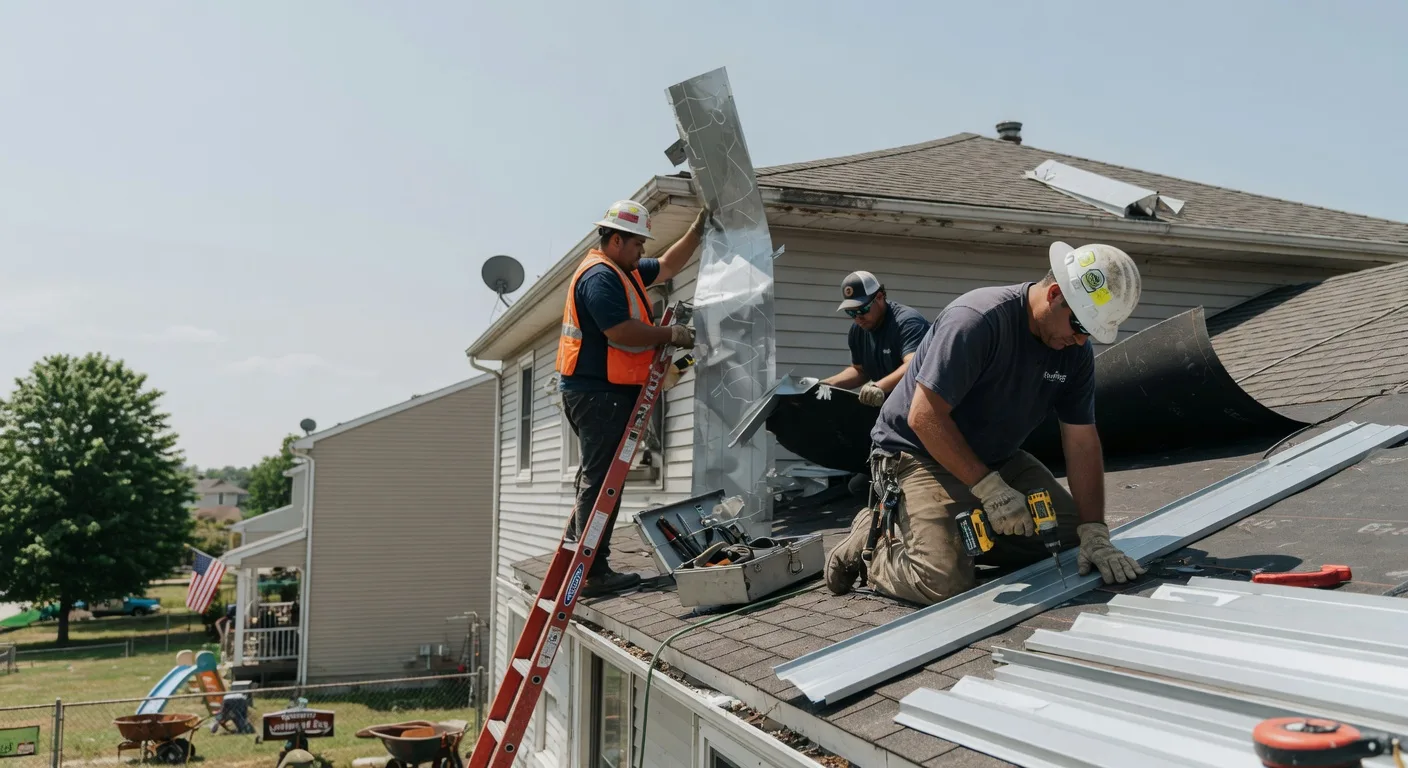 Metal Roof Repair in Huntsburg, OH